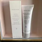 Mary Kay Medium Coverage Foundation BRONZE 708 Wide GRAY Cap