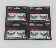 4 PACK ARDELL EYELASHES THE ORIGINAL FEATHERED LASH 700 WISPIES