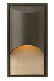 Hinkley Lighting 1830 Cascade 1 Light 14.5" Tall Dark Sky Outdoor - Bronze