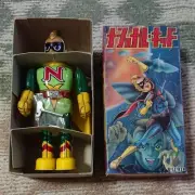 Billiken Robot Tin Toy Windup National Kid Hero Super Hero Japan 1992