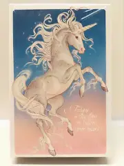 NEW Vintage SPRINGBOK Unicorn 100 Piece Puzzle SEALED (1985) 7" x 10.5" PZL4729