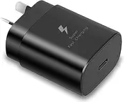 25W Super Fast Charger, USB C Wall Charger for Samsung, USB C Wall Plug Compatible with Samsung Galaxy Ultra S24/S23/S22/S21, A54, Note 20,Galaxy Watch，iPhone 15/14/13/12 pro/max, iPad