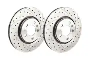GT Sport Brake Discs for AUDI A3 8P7 CABRIO 2008-2013 0260GT Rear 255x10