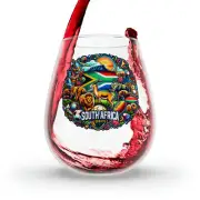 South Africa Ubuntu Wine Glass (Stemless)
