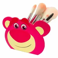 在飛比找樂天市場購物網優惠-小禮堂 迪士尼 玩具總動員 熊抱哥 大臉造型木製相框筆筒收納