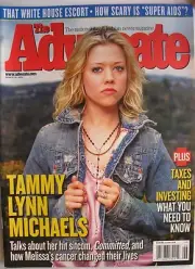 TAMMY LYNN MICHAELS on MELISSA ETHERIDGE March 2005 THE ADVOCATE Mag NEW!