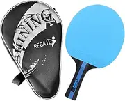 Ping Paddle Table Tennis Racket with Carry Bag for Beginners Boys Girls Blue