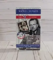 Walter Cronkite Remembers VHS Tape Television Politics & JFK 1997 TV Documentary