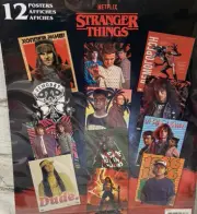 Season 4 Stranger Things Poster Book Trends 12 Posters Set 11 inch x 8.25 inch