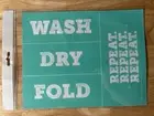 Chalk Couture Wash Dry Fold Size B Transfer Stencil 8x10 Retired