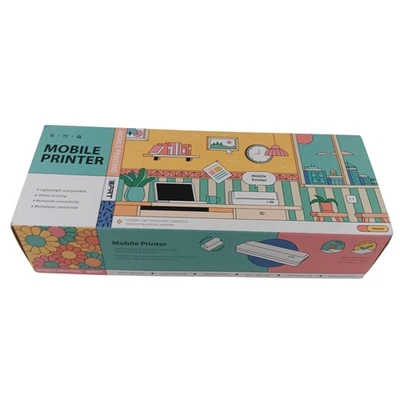 FiDPRT Mobile Printer Wireless Portable Inkless Bluetooth Compact Travel Printer