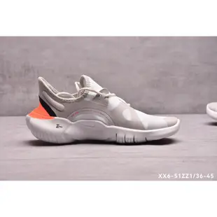 特價 Nike1188 Wmns Free Rn 5.0 2019 男款女款運動跑步步行休閒鞋白橙