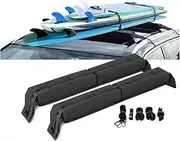 STIDPFZX Universal Car Roof Luggage Soft Rack Pads Compatible for Kayak/Sup/Paddleboard/Canoe/Snowboard/Windsurfing Car Surfboard Racks Accessory