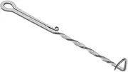 GANAZONO Stainless Steel Food Turner Hooks BBQ Meat Hooks for Grilling Smoking Cooking Accessories for Effortless Flipping Safe Handling Enhanced Outdoor Cooking Sessions