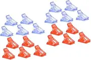 FRCOLOR 2sets Nail Gel Nail Fixing Clip Finger Clip Manicure Tool for Home Salon 12pcs*2