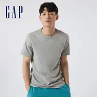 在飛比找蝦皮商城優惠-Gap 男裝 短袖T恤-淺麻灰色(440775)