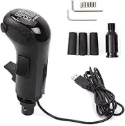 MUGE RACING USB Gearshift Knob,Truck Simulator Shifter Gearshift Knob from a Man Truck ATS ETS for Logitech G29 G27 G25 Thrust master TH8A Fanatec SQ Gearshift Shifter Knob for ATS ETS2 Games PC