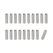 1.5x8mm Dowel Pins, 100pcs Round Head Flat Chamfered End Dowel Pin