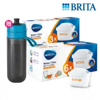 在飛比找momo購物網優惠-【BRITA】Maxtra Plus去水垢濾芯9入組贈運動濾