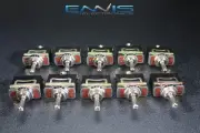 10 PCS TOGGLE SWITCH SPDT ON-OFF-ON TOGGLE 10 AMP 250V 15 AMP 125V 3 PIN EC-1535
