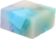 Healvian Botanical Soap Honey Pot Foaming Wash Handmade Soap Natural for Bath Iceberg Flame Design
