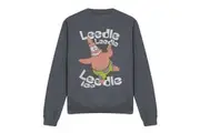 SpongeBob SquarePants Unisex Adult Singing Patrick Star Sweatshirt (Charcoal) - UTTV12852