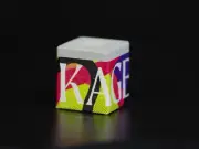 (1) Piece of Kamui Kageki Pool Cue Billiard Chalk