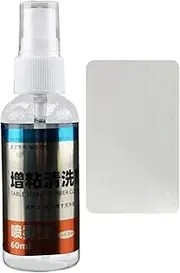 PingPong Paddle Cleaner,Professional Table Tennis Racket Care Set with 60ml Spray & Sponge - Compact PingPong Paddle Cleaning Accessories Up Your Game
