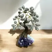 Pyrite Crystal Tree Pyrite Tree Gem Tree Pyrite Gemstone Tree Feng Shui Decor.