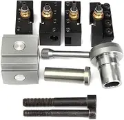 Tools Quick Mini Change Tool Post Holder Kit Set for Table Hobby Lathes Lathe Accessories Drill Chuck