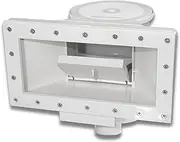 SWIMLINE HYDROTOOLS Standard Wide Mouth Above Ground Pool Skimmer Kit | Already Assembled | ABS Construction | Pool Skimmer | Wide Mouth | Snap-in & Removable Weir | Above Ground Pool Skimmer