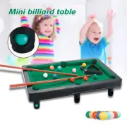 Mini Billiard Tabletop Pool Set Miniature Table Snooker Toy Billiard Table Game