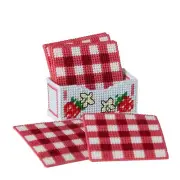 Herrschners® Life is Sweet Coasters Plastic Canvas Kit