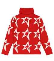 [Perfect Moment Kids] Perfect Moment Kids Star Dust wool turtleneck sweater Y 6 red