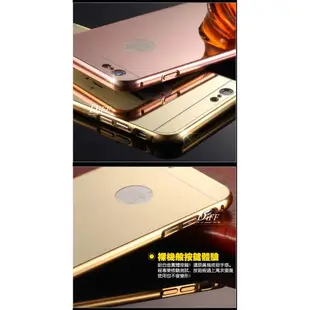 附發票【DIFF】iPhone6s plus i6s plus iPhone5s 金屬邊框鏡面殼手機殼 保護殼