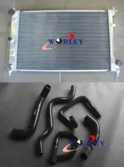 Aluminum Radiator and Hose for Ford BA BF Falcon XR6 Fairmont Turbo 10/02- 4/08