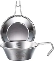 Camping Moon S-220-2P Stainless Steel Sierra Cup, 10.1 fl oz (310 ml), Set of 2