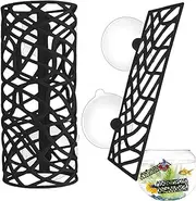 FUNNTY Multipurpose Fish Tank Accessories,Hollow Aquarium Betta Shelter,Betta Sleeping Tube,Space Saving Betta Hammock for Fish,Shrimp etc.