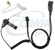 Pryme Pro-Grade Earpiece with Tube for HYT TC320 Compact Radio w/ Locking Screw