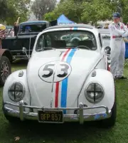 Auth Herbie The Love Bug Decal Sticker Kit Customize Gumballs Stripes Hood Tail