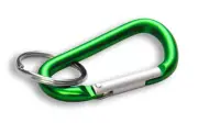 Lucky Line 46140 Large C-Clip with Split Key Ring Green 10 Per Pack