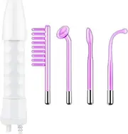 Handheld High-Frequency Facial Wand 4 in 1,Face Care Facial Wand，Portable Handheld Facial Frequency Machine Color Palette