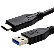 Dynamix C-U3.1CA-2 10Gbps USB-C 3.1 to USB-A Cable - 2m - Black Supports 3A Current [C-U3.1CA-2]
