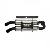 MBRP POLARIS RZR XP 1000 2014 STACKED DUAL SLIP-ON PERFORMANCE EXHAUST