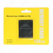 128MB Megabyte Memory Card Data For Sony PlayStation 2 PS2 Slim Game Console