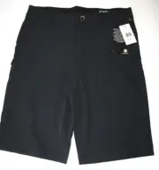 VOLCOM Boys 16/28 Black Kerosene Hybrid Shorts Board Shorts NWT