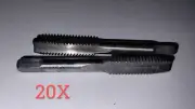 M8-1.25 Tap Alloy Steel Right Hand Threading tool 8mm Lot of 20 3 FLUTE