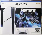 Sony PlayStation 5 Slim Fortnite Cobalt Star Bundle 1TB Console BRAND NEW PS5