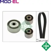 VRIBBED BELT SET 529 0157 10 FOR PEUGEOT 306/Hatchback/Van/Break PARTNER/Box