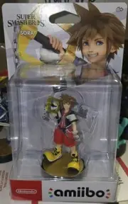 Amiibo Sora Kingdom Hearts Super Smash Bros Series Nintendo